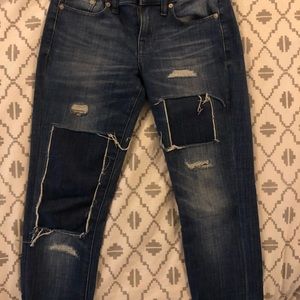 Madewell slim boy jeans